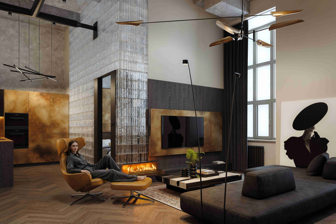 Ohromujúce bývanie v štýle New Yorku